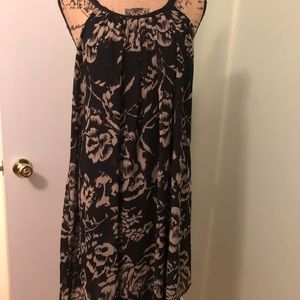 NWOT Summer dress Black and Tan